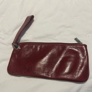 Red HOBO clutch